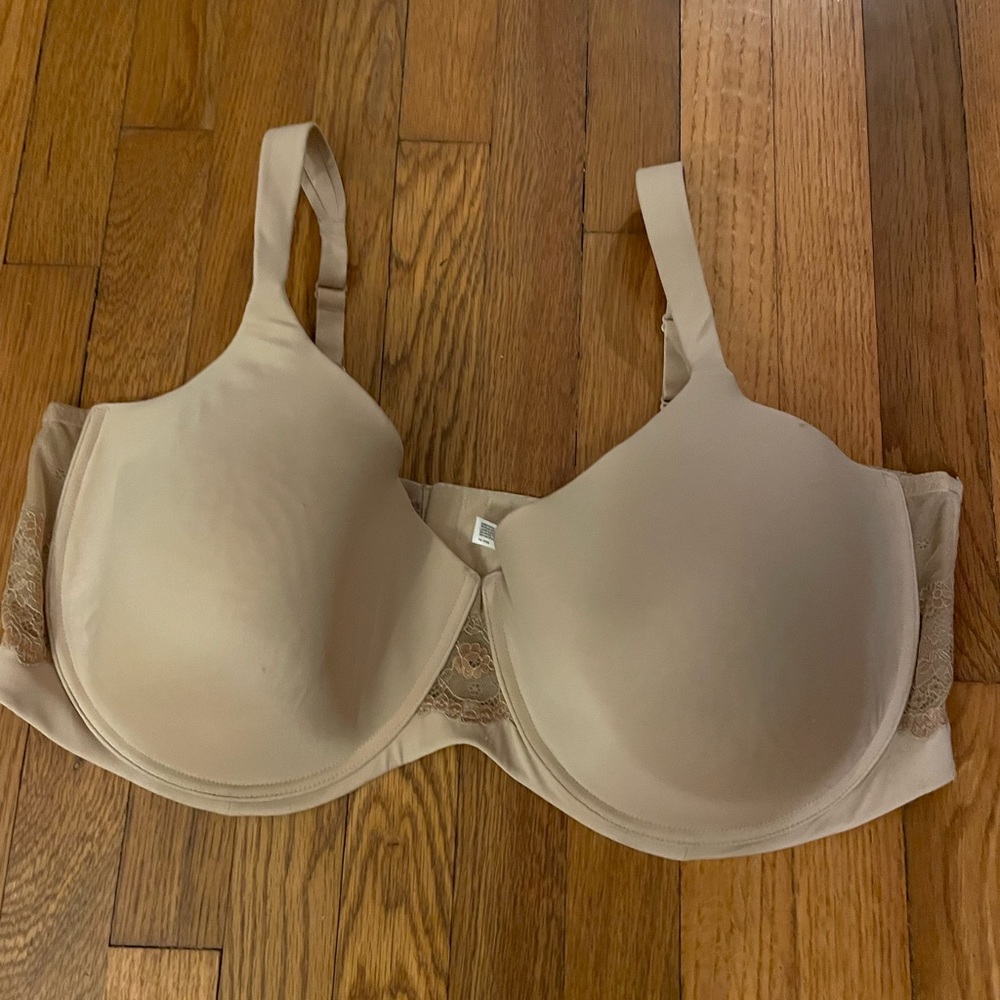 Leading Lady Style # 5214 Balconette Contour Underwire Nude SZ 50DDDNever Worn